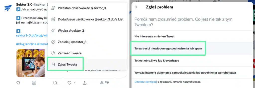 Jak zgłaszać fake news na Twitterze?