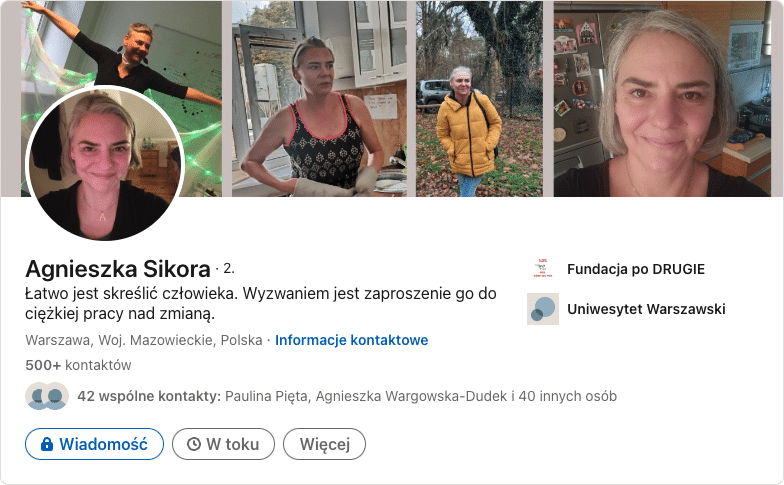 Agnieszka Sikora Linkedin
