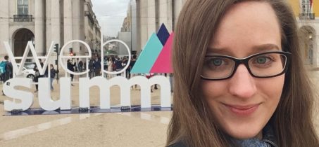 Wiktoria Nycz na Web Summit 2021